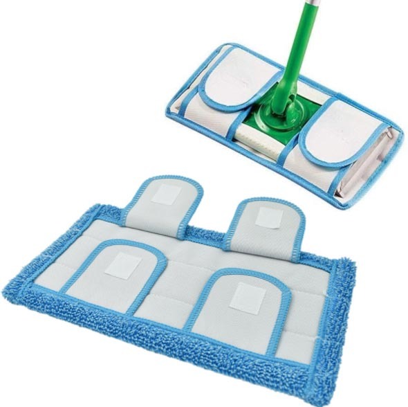 Microfiber mop refill pads flat mop refill pads