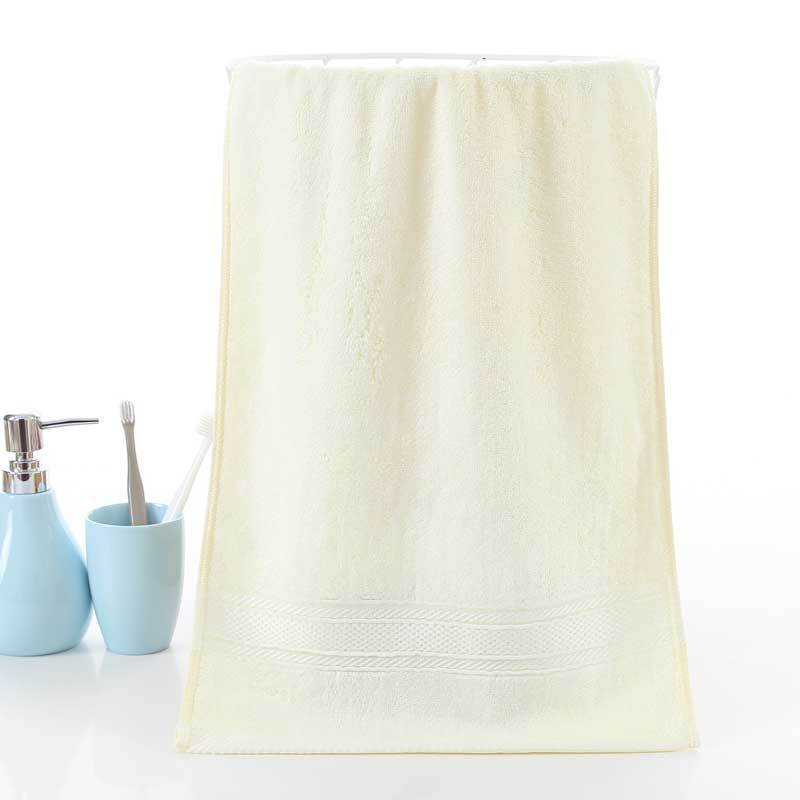 34 x 75 cm bamboo fiber face towel