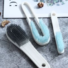 Separable Shoe brush with hard bristles