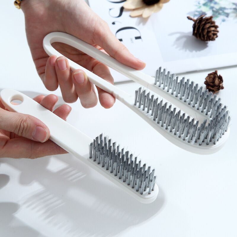 Separable Shoe brush with hard bristles