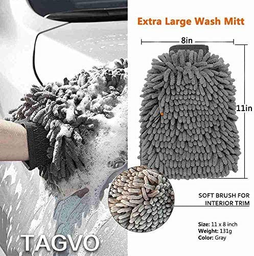 Car clean brush system of 9 pieces a set