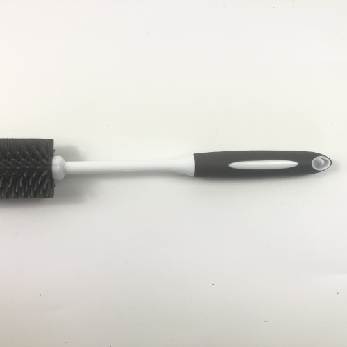 Rubber bottle brush with long TPR handle