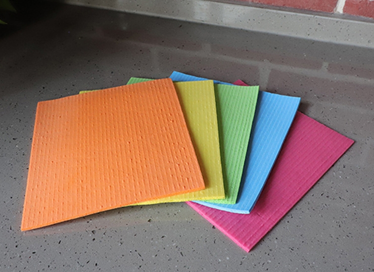  Dry & Wet Use Wipe Cellulose Sponge Dish Cloth