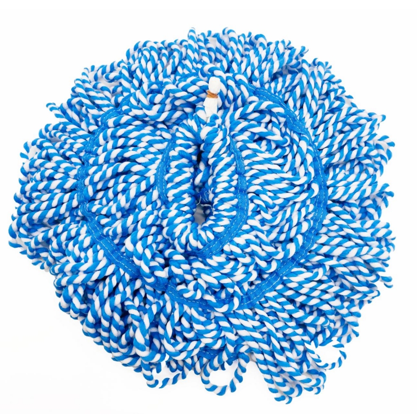 Hands-Free Dry And Wet Dual-Use Self-Twisting Water Mop Household Water-Absorbing Dirt-Resistant Mopping Artifact Mop