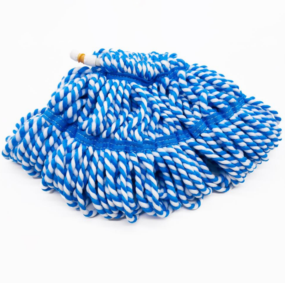 Hands-Free Dry And Wet Dual-Use Self-Twisting Water Mop Household Water-Absorbing Dirt-Resistant Mopping Artifact Mop