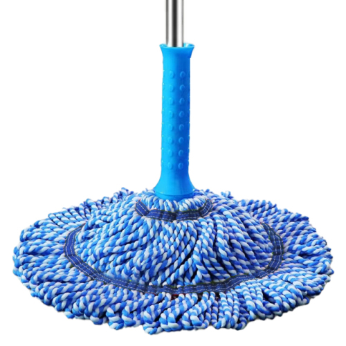 Hands-Free Dry And Wet Dual-Use Self-Twisting Water Mop Household Water-Absorbing Dirt-Resistant Mopping Artifact Mop