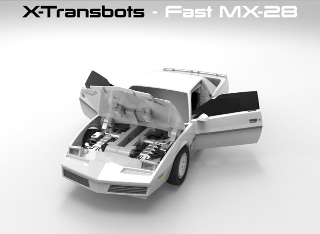 [Pre-Order] XTransbots MX-28 Fast Runamuck