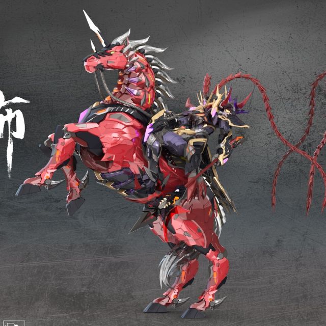 Motor Nuclear MNQ-05X 1/72 Lu Bu Deluxe Version