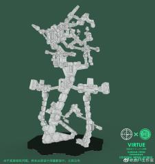 [Pre-Order] Point Factory Studio 1/100 Internal Structure Display Base for MG GN-005 Gundam Virtue