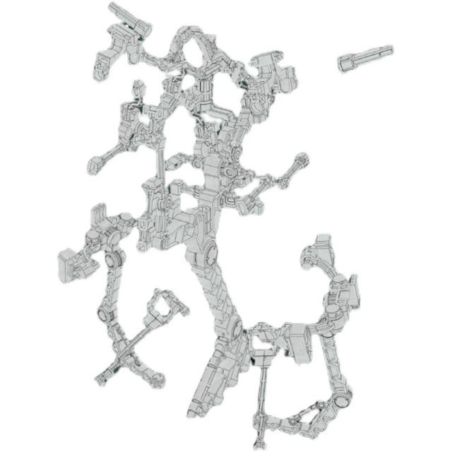 [Pre-Order] Point Factory Studio 1/100 Internal Structure Display Base for MG GN-005 Gundam Virtue
