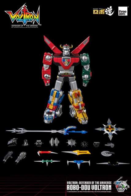 [Pre-Order] Threezero Studio Voltron Defender of The Universe ROBO-DUO Golion