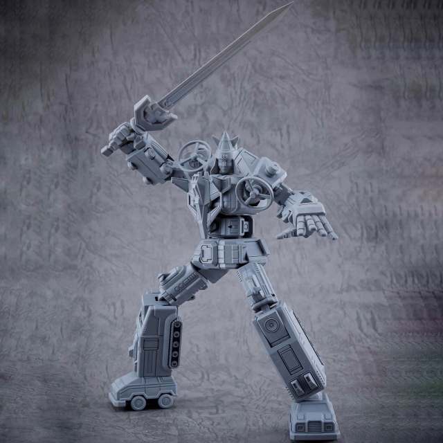 [No Full-Price Pre-Order] Action Toys Mini Action Series Armored Fleet Dairugger XV Vehicle Voltron