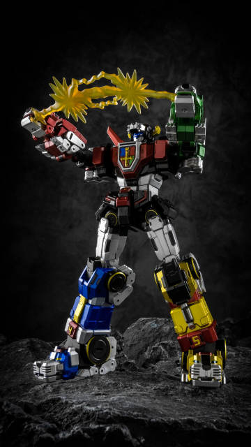 Lucky Cat Micro Cosmos MC-01S Elvis Voltron Metallic Version Set of 5