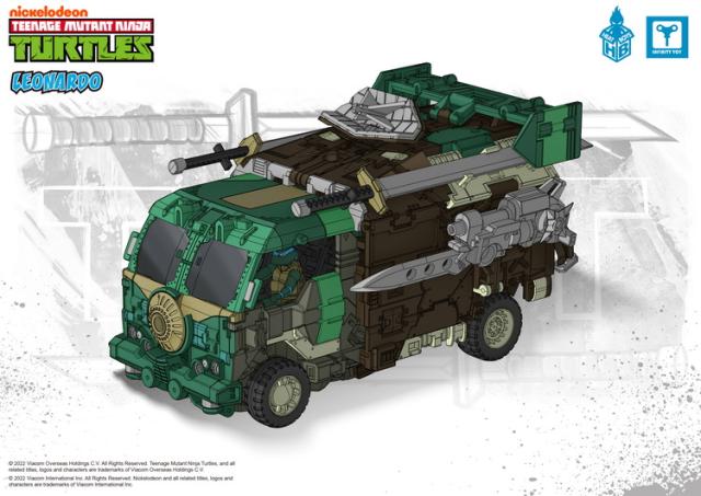 [No Full-Price Pre-Order] HeatBoys HB0018 TMNT Leonardo
