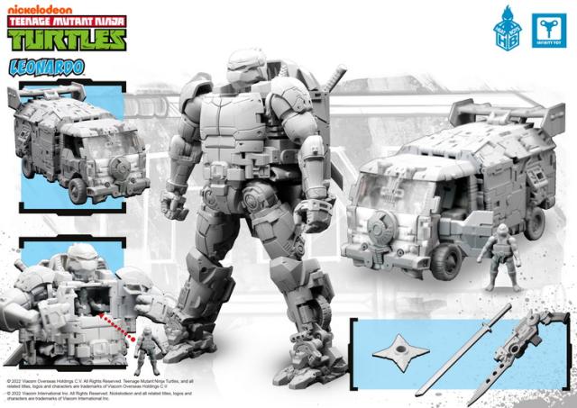 [No Full-Price Pre-Order] HeatBoys HB0018 TMNT Leonardo