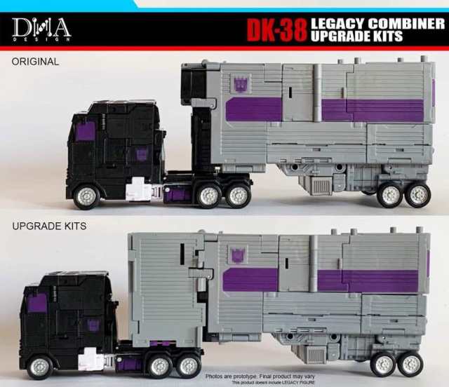 [No Full-Price Pre-Order] DNA Design DK-38 Upgrade Kits for Legacy Motormaster and Menasor