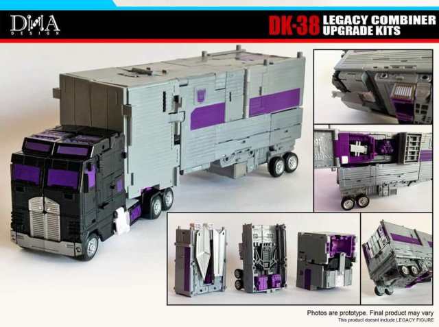 [No Full-Price Pre-Order] DNA Design DK-38 Upgrade Kits for Legacy Motormaster and Menasor