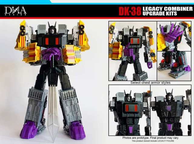 [No Full-Price Pre-Order] DNA Design DK-38 Upgrade Kits for Legacy Motormaster and Menasor