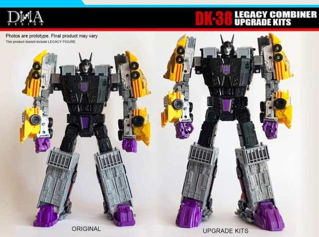 [No Full-Price Pre-Order] DNA Design DK-38 Upgrade Kits for Legacy Motormaster and Menasor