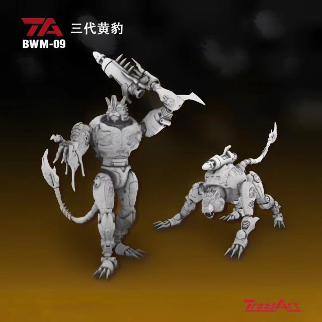 [No Full-Price Pre-Order] TransArt BWM-09 TransMetal Cheetor