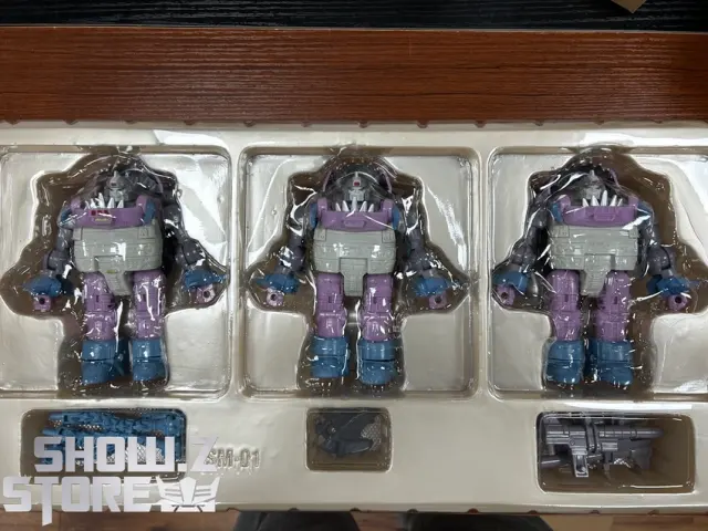 4th Party SM-01 SS86 Sharkticons Oversized Version Set of 3