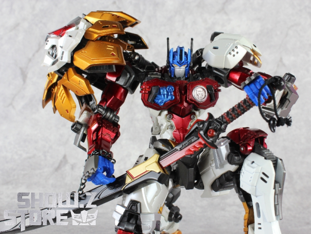 [Pre Order] NeoArt Toys Dual Form Leonidas White Lion