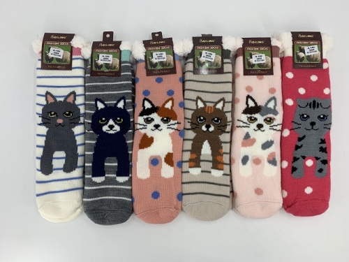 Calcetines de damas con chiporro
