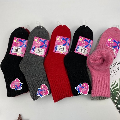 Calcetines de damas con polar grueso