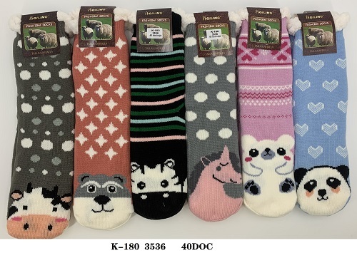 Calcetines de damas con chiporro