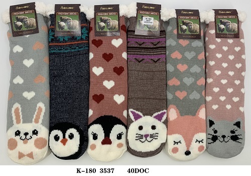 Calcetines de damas con chiporro