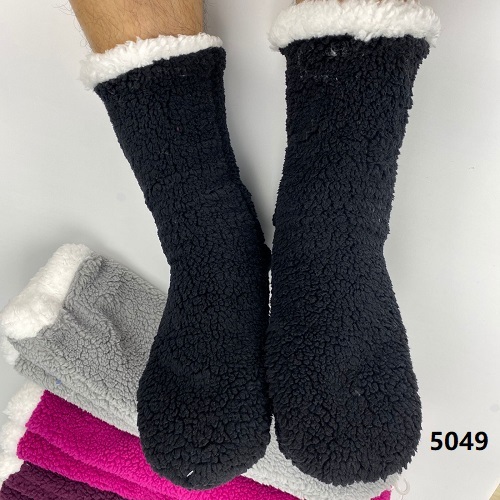 Calcetines de damas con chiporros antideslizantes