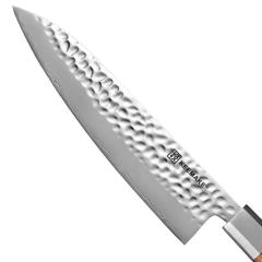 8 Inch High Quality Japanese Chef Knife 3 Layers High Carbon Steel Blade Kitchen Knife with Santos Rosewood Handle