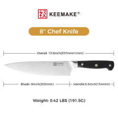 KEEMAKE Kitchen Knife Professional Chef Knife 8 inch