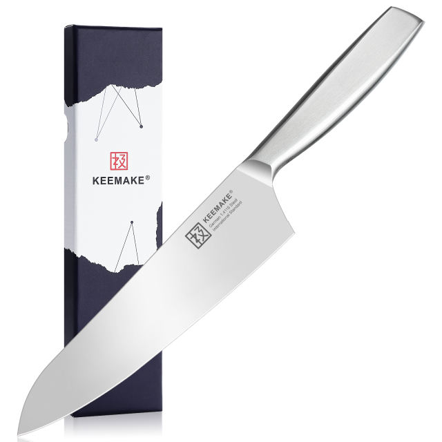 KEEMAKE 8inch Chef knife high carbon stainless steel 1.4116 for meat cutting