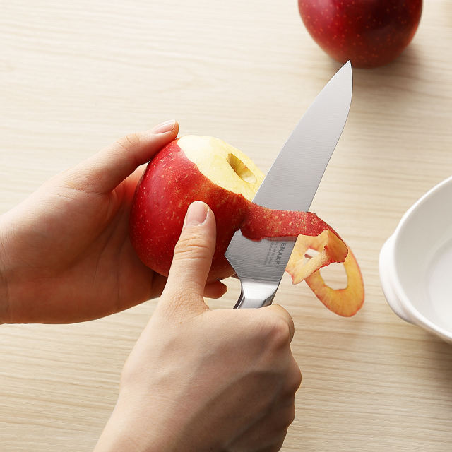 KEEMAKE 2pcs kitchen knife set high carbon stainless steel 1.4116 for meat & vegetable cutting