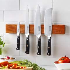 KEEMAKE-7 Inch Nakiri Knife German Stainless Steel Professional Kitchen Chef Knife with ABS Handle