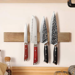 KEEMAKE 16 Inch High Quality Multi-function Knife Magnetic Strip No Drilling Knife Magnet Part Magnetic Knife Holder for Wall