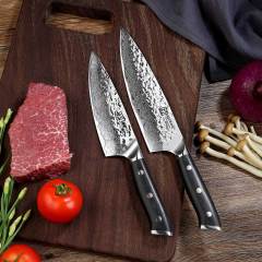 KEEMAKE Damascus 8 Inch Japanese Chef's Knife