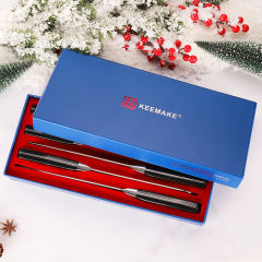 KEEMAKE 7pcs ABS Kitchen Knives Set High Carbon German Steel High Quality Chef's Knife with Magnetic Knife Holder