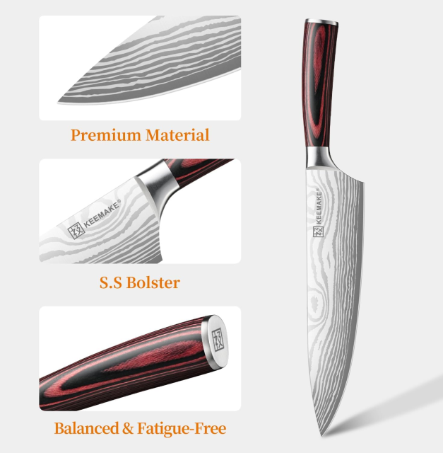 KEEMAKE Chef Knife 8 Inch