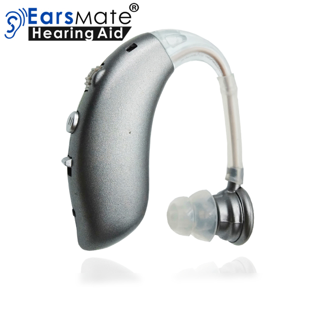 Wholesale Rechargeable Behind The Ear BTE Hearing Aid Amplifier Assist Deaf Elderly and Seniors Noise Reduction by Earsmate G25
