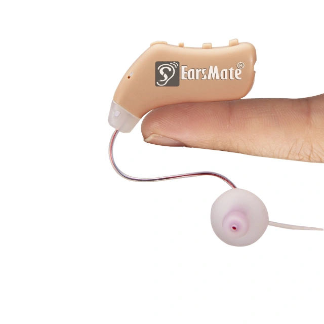 Wholesale Best Earsmate Digital RIC Tinnitus Hearing Aid (RIC) Discreet Advanced Rechargeable Behind-The-Ear (BTE) Mini Discreet Hearing Ear Aid for Seniors and Adults With Crystal Clear Sound, Noise Cancellation, 4 Adaptive Programs Mode