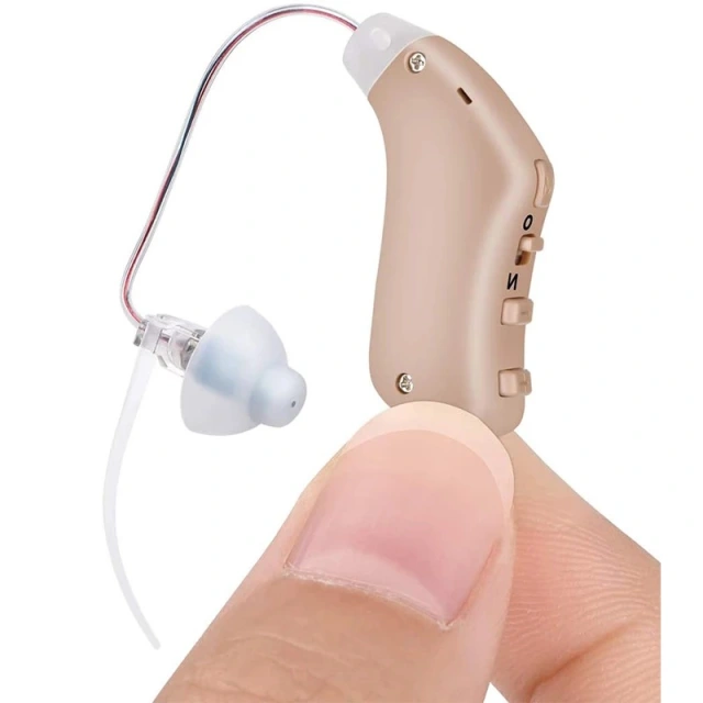 Wholesale Best Earsmate Digital RIC Tinnitus Hearing Aid (RIC) Discreet Advanced Rechargeable Behind-The-Ear (BTE) Mini Discreet Hearing Ear Aid for Seniors and Adults With Crystal Clear Sound, Noise Cancellation, 4 Adaptive Programs Mode