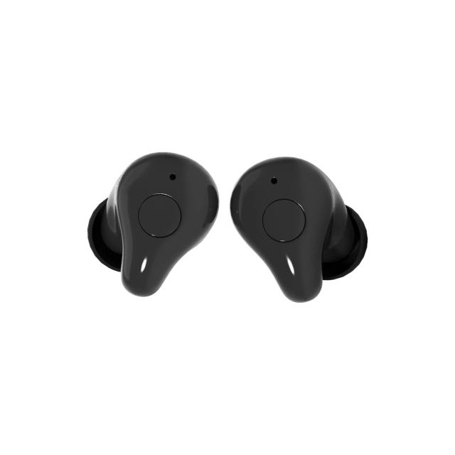 Free Shipping Packed 2 Wireless 16 Channel Mini Rechargeable Digital Bluetooth Programmable Hearing Aid Iphone Android APP control For Seniors and Adults Hearing Loss Assist Noise cancelling and TV Music with Portable Charge Case