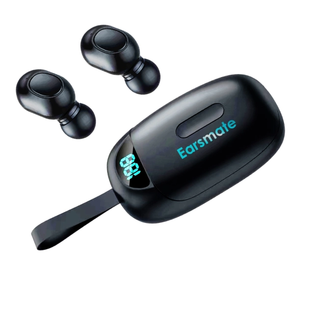 2pcs In The Ear Hearing Aid Headphones Style Portable Charge Case Rechargeable Hearing Sound Amplifier for Hearing Impaired Assist Seniors and Elderly G18X