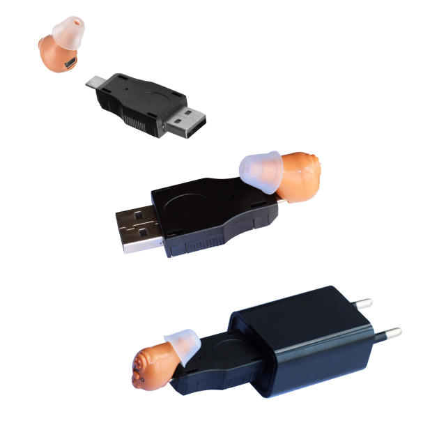 The Best Earsmate ITE Hearing Aids Rechargeable for The Elderly Hearing Loss Mini Rechargeable ITE Hearing Amplifiers for Deaf In The Ear Easy-to-Use