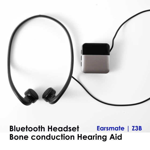 Best Bluetooth Headphones Soft Band Digital Bone Conduction Hearing Aid Without Surgery For Elderly Adults Children Ear Deaf Sound Amplify Noise Reduction Feedback Cancellation Type C Rechargeable Battery Time 20 hours