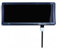 12.3-inch 2.5D curved touch screen