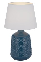Nordic style living room beside table lamp for bedroom ceramic modern hotel desk