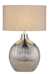 Nordic living room decoration brown table lamp wholesale exquisite ceramic bedside lamp